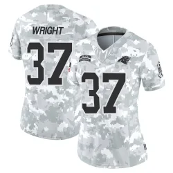 Matthew Wright Carolina Panthers Limited Women's 2024 Salute to Service Jersey (Arctic Camo)