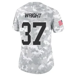 Matthew Wright Carolina Panthers Limited Women's 2024 Salute to Service Jersey (Arctic Camo)