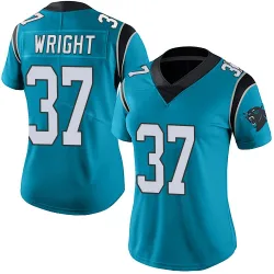 Matthew Wright Carolina Panthers Limited Women's Alternate Vapor Untouchable Jersey (Blue)