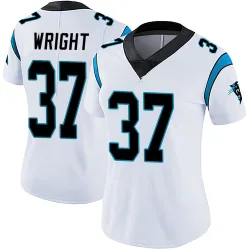Matthew Wright Carolina Panthers Limited Women's Vapor Untouchable Jersey (White)