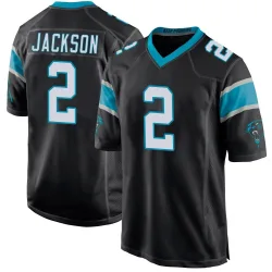Michael Jackson Carolina Panthers Game Men's Team Color Jersey (Black)