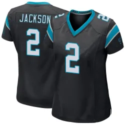 Michael Jackson Carolina Panthers Game Women's Team Color Jersey (Black)