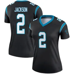 Michael Jackson Carolina Panthers Legend Women's Jersey (Black)