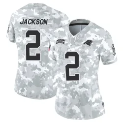Michael Jackson Carolina Panthers Limited Women's 2024 Salute to Service Jersey (Arctic Camo)