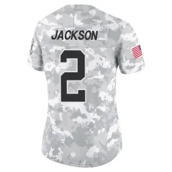 Michael Jackson Carolina Panthers Limited Women's 2024 Salute to Service Jersey (Arctic Camo)