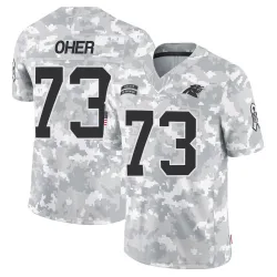 Michael Oher Carolina Panthers Limited Men's 2024 Salute to Service Jersey (Arctic Camo)