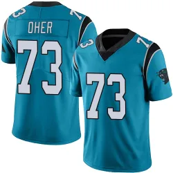 Michael Oher Carolina Panthers Limited Men's Alternate Vapor Untouchable Jersey (Blue)