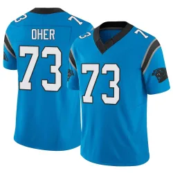 Michael Oher Carolina Panthers Limited Men's Vapor F.U.S.E. Jersey (Blue)