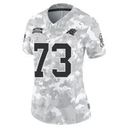 Michael Oher Carolina Panthers Limited Women's 2024 Salute to Service Jersey (Arctic Camo)