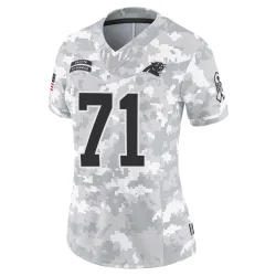 Michael Tarquin Carolina Panthers Limited Women's 2024 Salute to Service Jersey (Arctic Camo)