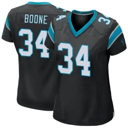 Mike Boone Carolina Panthers Game Women's Team Color Jersey (Black)