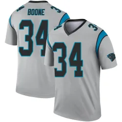 Mike Boone Carolina Panthers Legend Men's Inverted Silver Jersey ()