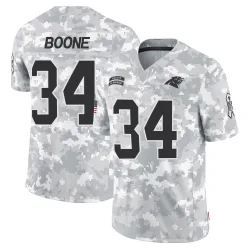 Mike Boone Carolina Panthers Limited Men's 2024 Salute to Service Jersey (Arctic Camo)