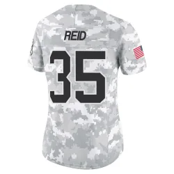Mike Reid Carolina Panthers Limited Women's 2024 Salute to Service Jersey (Arctic Camo)