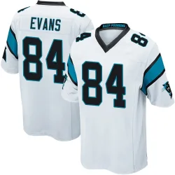 Mitchell Evans Carolina Panthers Game Youth Jersey (White)