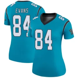 Mitchell Evans Carolina Panthers Legend Women's Color Rush Jersey (Blue)