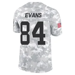 Mitchell Evans Carolina Panthers Limited Men's 2024 Salute to Service Jersey (Arctic Camo)