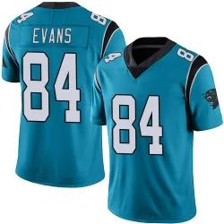 Mitchell Evans Carolina Panthers Limited Men's Alternate Vapor Untouchable Jersey (Blue)