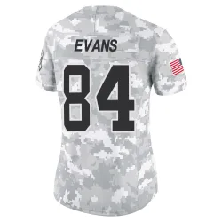 Mitchell Evans Carolina Panthers Limited Women's 2024 Salute to Service Jersey (Arctic Camo)