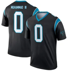 Moose Muhammad III Carolina Panthers Legend Men's Jersey (Black)