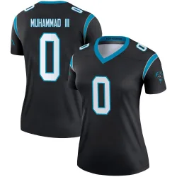 Moose Muhammad III Carolina Panthers Legend Women's Jersey (Black)