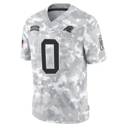 Moose Muhammad III Carolina Panthers Limited Men's 2024 Salute to Service Jersey (Arctic Camo)