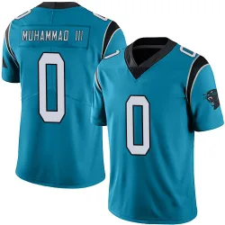Moose Muhammad III Carolina Panthers Limited Men's Alternate Vapor Untouchable Jersey (Blue)