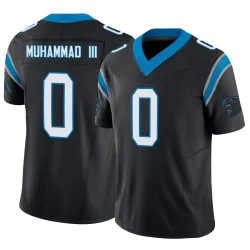 Moose Muhammad III Carolina Panthers Limited Men's Vapor F.U.S.E. Jersey (Black)