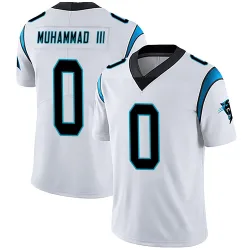 Moose Muhammad III Carolina Panthers Limited Men's Vapor Untouchable Jersey (White)