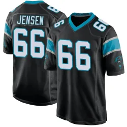 Nash Jensen Carolina Panthers Game Men's Team Color Jersey (Black)