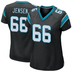 Nash Jensen Carolina Panthers Game Women's Team Color Jersey (Black)