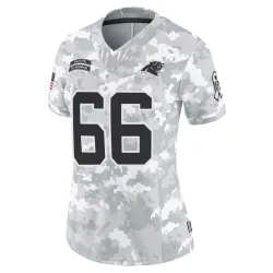 Nash Jensen Carolina Panthers Limited Women's 2024 Salute to Service Jersey (Arctic Camo)