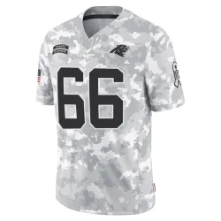 Nash Jensen Carolina Panthers Limited Youth 2024 Salute to Service Jersey (Arctic Camo)