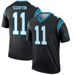 Nic Scourton Carolina Panthers Legend Youth Jersey (Black)