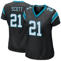 Nick Scott Carolina Panthers Game Women's Team Color Jersey (Black)