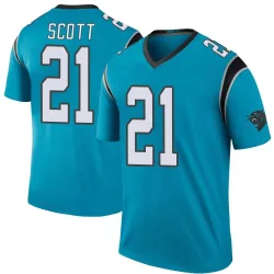 Nick Scott Carolina Panthers Legend Men's Color Rush Jersey (Blue)