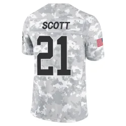 Nick Scott Carolina Panthers Limited Men's 2024 Salute to Service Jersey (Arctic Camo)
