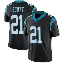 Nick Scott Carolina Panthers Limited Men's Team Color Vapor Untouchable Jersey (Black)