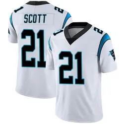 Nick Scott Carolina Panthers Limited Men's Vapor Untouchable Jersey (White)