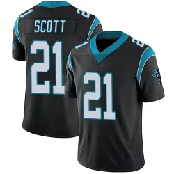 Nick Scott Carolina Panthers Limited Youth Team Color Vapor Untouchable Jersey (Black)
