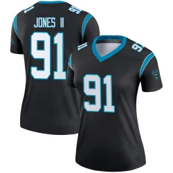Pat Jones II Carolina Panthers Legend Women's Jersey (Black)