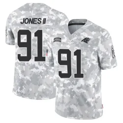 Pat Jones II Carolina Panthers Limited Men's 2024 Salute to Service Jersey (Arctic Camo)