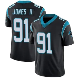 Pat Jones II Carolina Panthers Limited Men's Team Color Vapor Untouchable Jersey (Black)