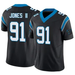 Pat Jones II Carolina Panthers Limited Men's Vapor F.U.S.E. Jersey (Black)