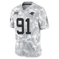 Pat Jones II Carolina Panthers Limited Youth 2024 Salute to Service Jersey (Arctic Camo)