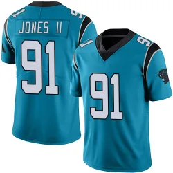Pat Jones II Carolina Panthers Limited Youth Alternate Vapor Untouchable Jersey (Blue)