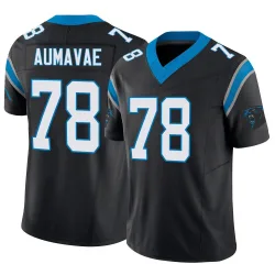 Popo Aumavae Carolina Panthers Limited Men's Vapor F.U.S.E. Jersey (Black)
