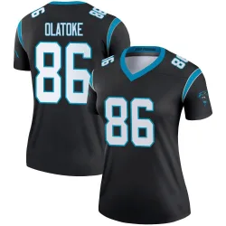 Praise Olatoke Carolina Panthers Legend Women's Jersey (Black)