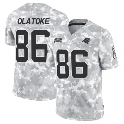 Praise Olatoke Carolina Panthers Limited Men's 2024 Salute to Service Jersey (Arctic Camo)