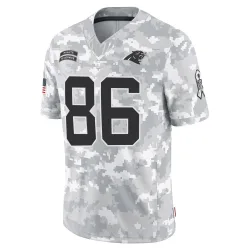 Praise Olatoke Carolina Panthers Limited Men's 2024 Salute to Service Jersey (Arctic Camo)